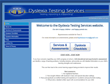 Tablet Screenshot of dyslexiaaustralia.com.au